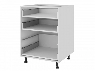 Тумба напольная с 3-мя ящиками 60 х 82 см Коктейль - фото №1, 5500100200161