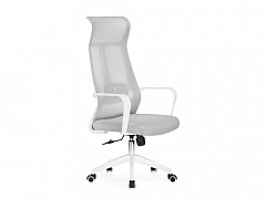 Tilda light gray / white Компьютерное кресло - фото №1
