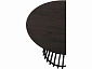 Стол обеденный STOOL GROUP Daphne 120*75 Темное дерево  - фото №7