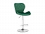 Porch green / chrome Барный стул, велюр - миниатюра