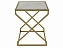 Стол журнальный Калифорния Алькор Оникс, сталь с порошковым покрытием - миниатюра