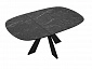 Стол DikLine SKK110 Керамика Черный мрамор/подстолье черное/опоры черные (2 уп.) - фото №9