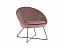Кресло Stool Group Колумбия Пыльно-розовый, велюр - миниатюра