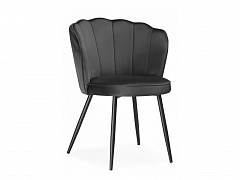 Coral grey / black Стул на металлокаркасе - фото №1, Woodville17037