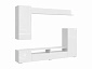 Гостиная Соло-15 МДФ (белый глянец (glossy white)) - фото №3