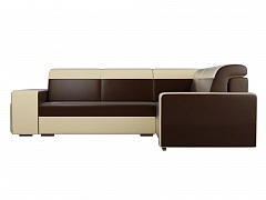 Угловой диван Мустанг с двумя пуфами Правый - фото №1