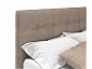 Мягкая кровать Selesta 1800 кожа латте с подъемным механизмом - фото №3