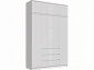 Челси Шкаф 1600 + антресоль 1600 (Графит, Графит) - фото №3