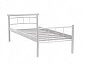 Кровать одинарная 42.25-01 "Токио" (металл белый) - фото №2