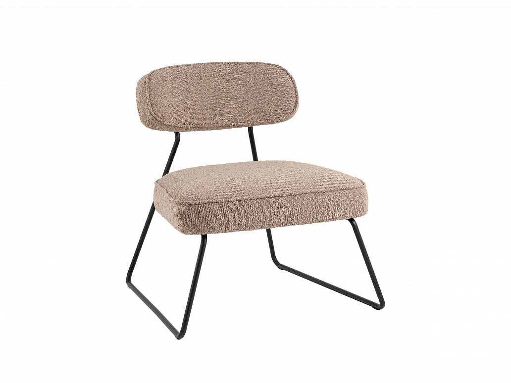 Кресло лаунж STOOL GROUP Kate Бежевый - фото №1