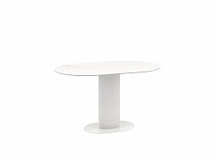 Стол обеденный STOOL GROUP Mystery 130*80 Белый, керамика - фото №1, 66_2564788101