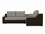 Угловой диван Тесей Правый, рогожка, микровельвет - миниатюра