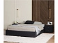 Мягкая кровать-софа без изголовья Base 1600 темная с подъемным механизмом - фото №3