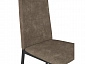 Комплект стульев Орлеан (4 шт), черный велюр коричневый - фото №4