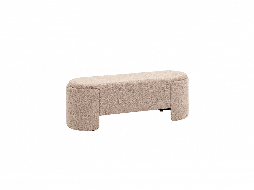 Банкетка STOOL GROUP Taks Букле капучино - фото №1
