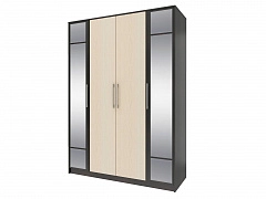Шкаф 4-х дверный с зеркалом Уют - фото №1, 2023013801000