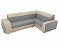 Угловой диван Мустанг с двумя пуфами Правый - фото №5