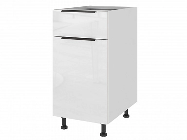 Тумба напольная с 1- м ящиком 40 х 82 см Коктейль - фото №1, 5500100200181