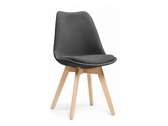 Bonuss dark gray / wood Стул деревянный - фото №1