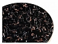 Selina 80х72 black / gold Стол деревянный - фото №6
