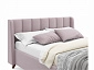 Мягкая кровать Betsi 1600 лиловый с подъемным механизмом - фото №4