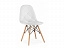 Kvadro 1 white / wood Стул деревянный, экокожа - миниатюра