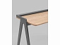 Стол письменный STOOL GROUP Pyramid 118*53 Светлое дерево/Серый - фото №5