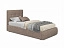 Мягкая кровать Selesta 900 кожа латте с подъемным механизмом, экокожа - миниатюра