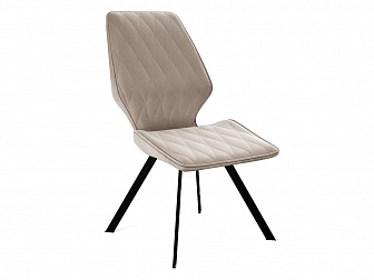 Стул DikLine 242M B03 BEIGE/ ножки черные - фото №1