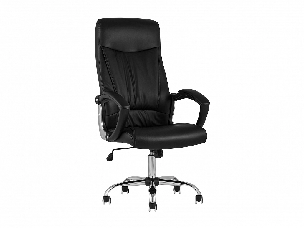 Кресло руководителя Stool Group TopChairs Tower Черный - фото №1