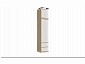 Челси Пенал + антресоль 450 (Белый, Белый глянец) - фото №3