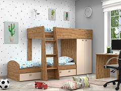 Двухъярусная кровать Golden Kids-2 (90х200) - фото №1