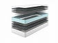Односпальная кровать "Виктория" 900 с ящиками белая с матрасом ГОСТ - фото №10