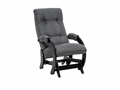 Кресло-качалка Модель 68 (Leset Футура) Венге, ткань Malmo 95 - фото №1