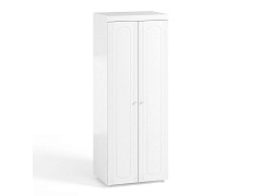 Шкаф 2-х дверный (гл.560) Афина АФ-47 белое дерево - фото №1, 48714