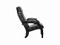 Кресло для отдыха Модель 61 Венге, к/з Vegas Lite Black - фото №4