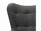 Кресло Хайбэк темно-серый/нат.бук - фото №9
