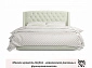 Мягкая кровать "Stefani" 1600 беж с ортопед. основанием с матрасом АСТРА - фото №11