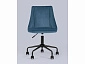 Кресло компьютерное Stool Group Сиана Велюр синий  - фото №5