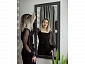 Зеркало настенное BeautyStyle 11 серый графит 118 см х 60,6 см - фото №10