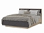 Кровать Даллас (160х200), софт графит - миниатюра