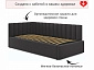 Комплект для сна Milena 900 шоколад с подъемным механизмом - фото №8
