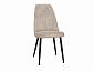 Стул DikLine 326 B03 BEIGE, ножки черные - фото №2