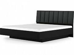 Кровать-7 с подъёмным основанием 1400 Марсель (Черный) - фото №1