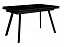 Стол DikLine SKA125 Керамика Черный мрамор/подстолье черное/опоры черные (2 уп.),  - миниатюра