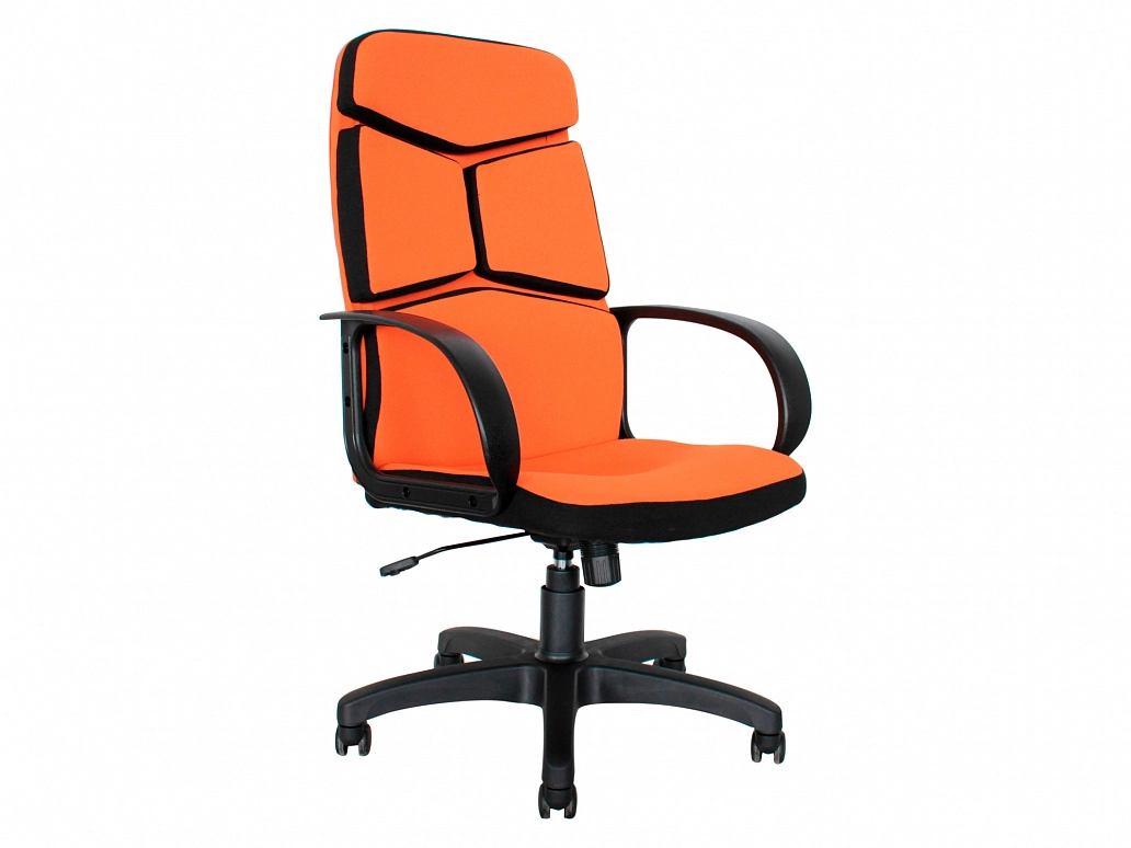 Кресло руководителя Office Lab comfort-2572 Ткань Оранжевый - фото №1