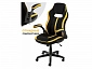 Plast черный / желтый Офисное кресло - фото №2