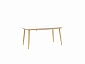 Стол обеденный Stool Group Стокгольм 160 Белый - фото №2
