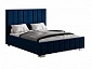 Кровать без основания Мирабель 160х200, синий - фото №2
