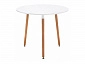 Lorini 80 white / wood Стол деревянный - фото №2